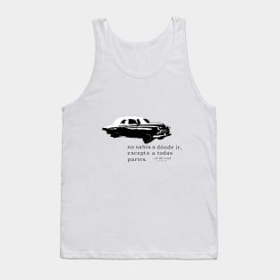 On the road, generación beatnik Tank Top